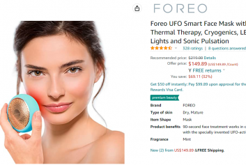 Foreo Ufo On Sale 32%  Only 149.89 USD